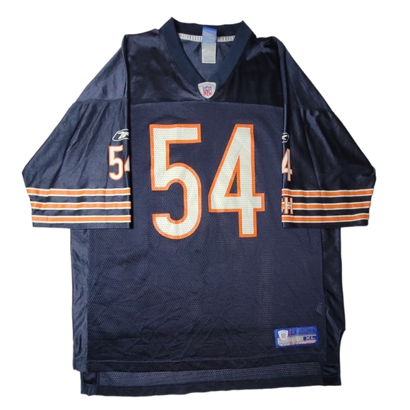 Reebok On Field NFL Chicago Bears Brian Urlacher #54 Football Jersey Men's XL - Picture 1 of 11